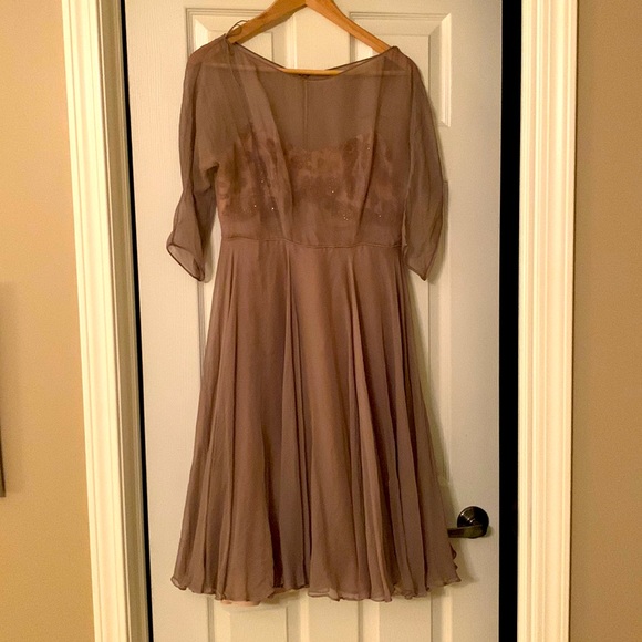 Helga Dresses & Skirts - Helga, Vintage 1950s organza cocktail dress.  Beautiful condition.